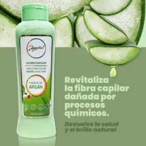 Acondicionador De Argan Y Aloe vera Anyeluz 500 ML - Image 2